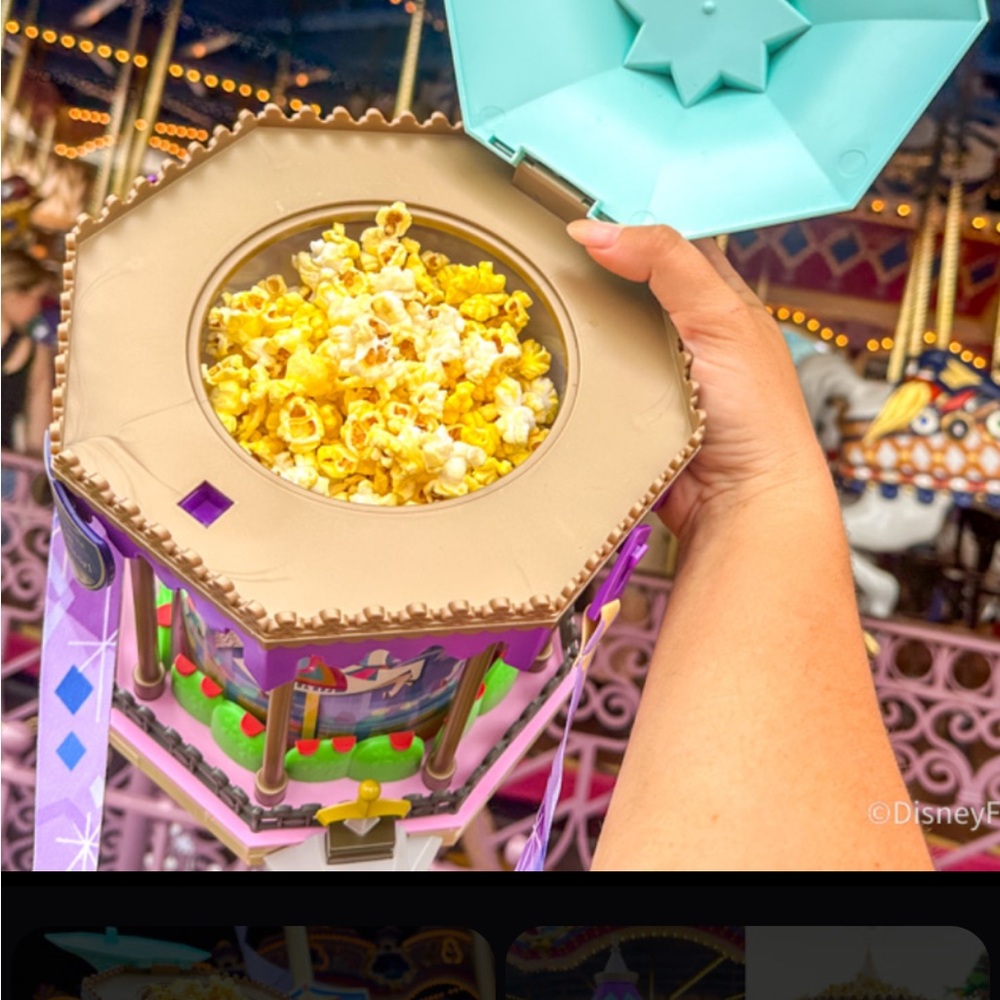 WDW  Prince Charming  Carousel Popcorn Bucket from Magic Kingdom - Picture 8 of 9